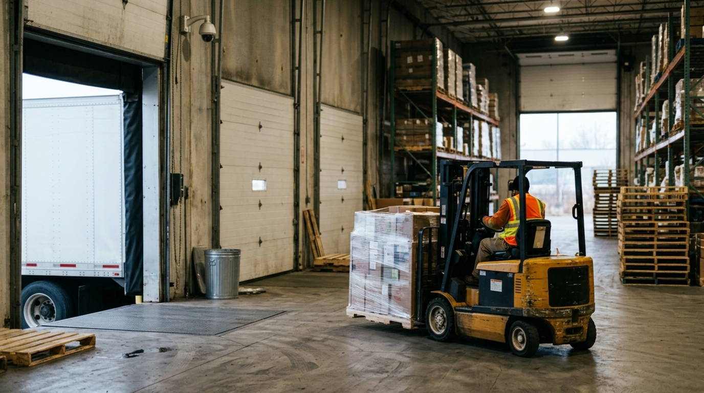 Cargo securement and loading dock investigation