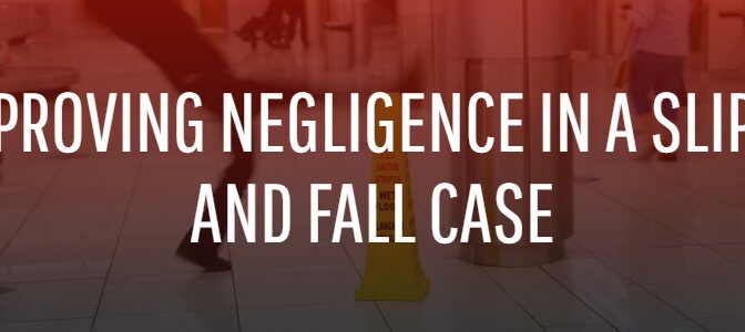 Slip and Fall Case in Dallas