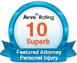 10 Superb Avvo PI Attorney | Awards + Memberships | Attorney Aaron A. Herbert