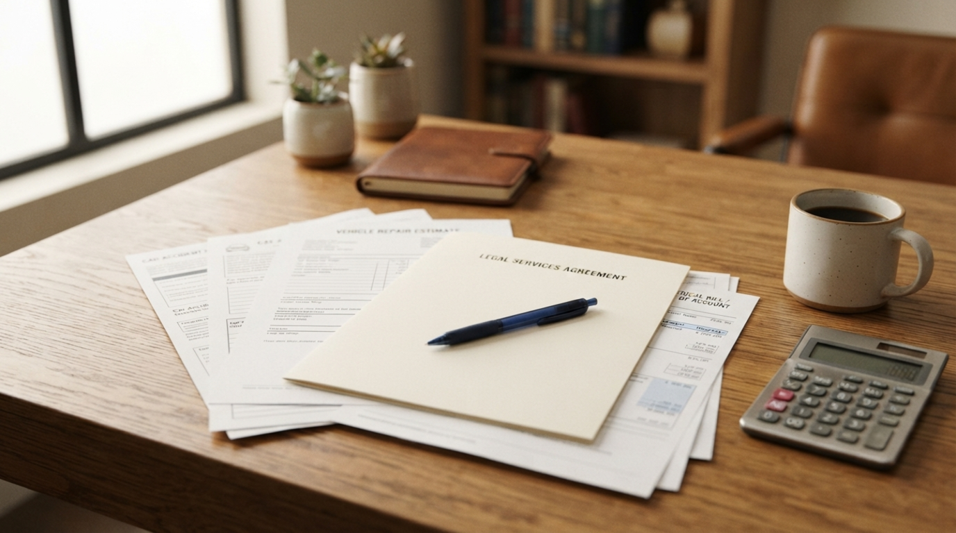 Car accident lawyer fee agreement