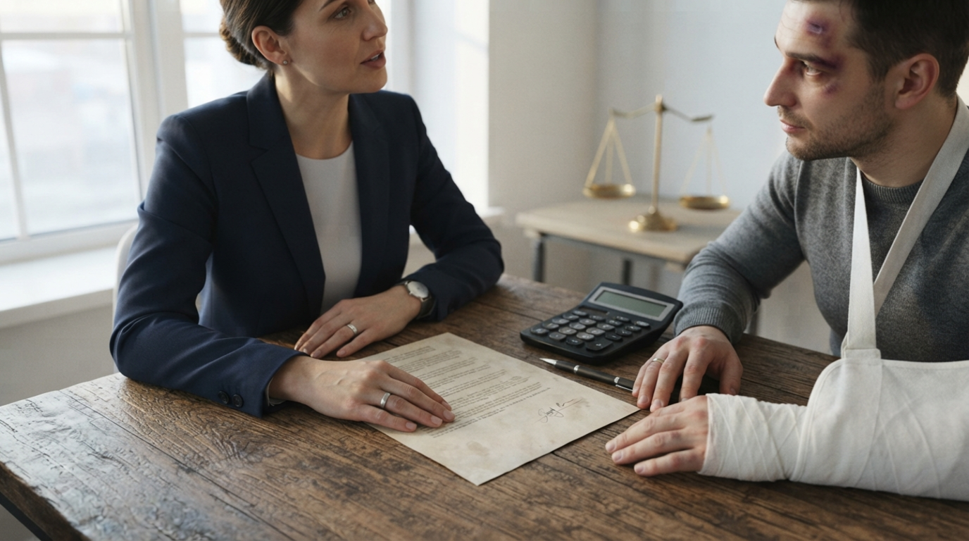 Personal injury claim settlement and recovery
