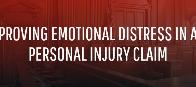 How to Prove Emotional Distress