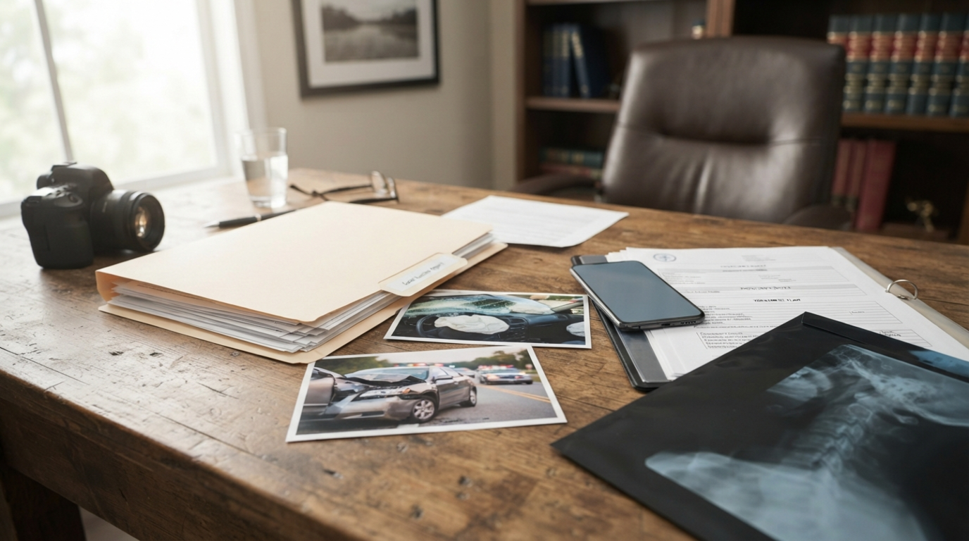 Personal injury claim evidence